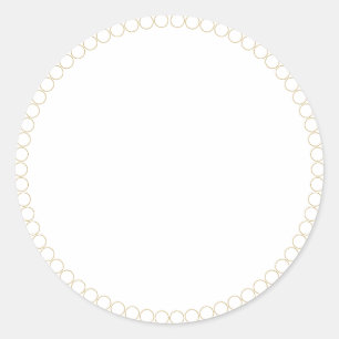 Blanka etikettdekal för gräns i Spice burk märkre Runt Klistermärke