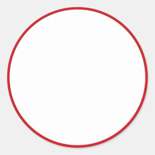 Blanka etiketter för spice burk röd gräns med blan