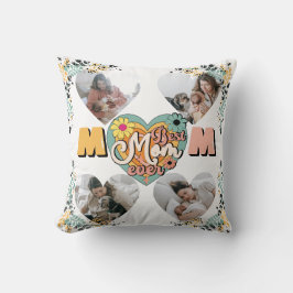 Blanka foto Ull med bästa Mamma någonsin multihjär Kudde