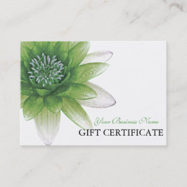 Blanka Grönten Lotus Gift-certifikat Rabattkort