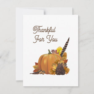 Blanka hälsningskort för happy thanksgiving