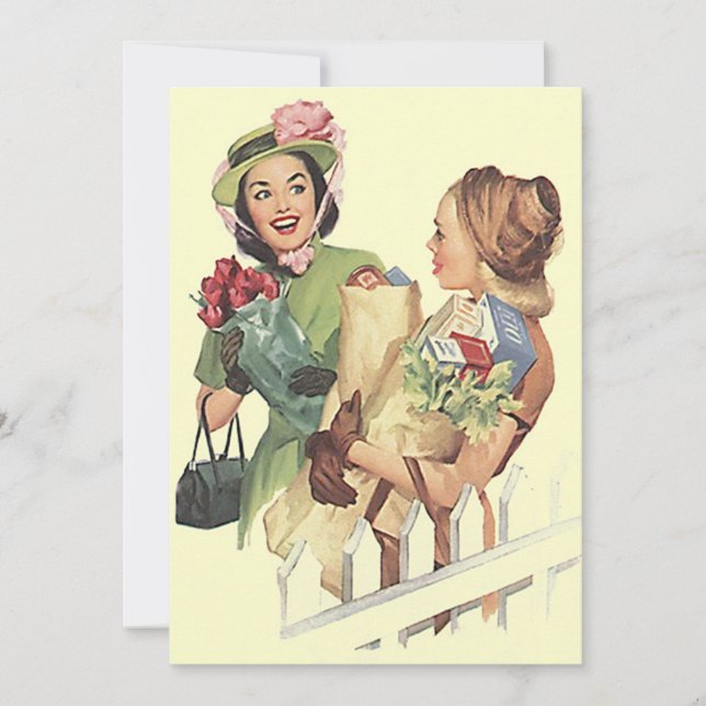 Blanka inbjudan till välkomstvänliga kompisar för  (Framsida)