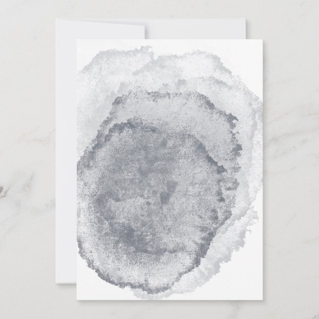 Blanka inbjudningar till Blåbröllop under natten (Framsida)