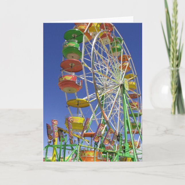 Blanka insidan, Ferris Wheel Tack Kort (Framsida)