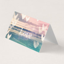 Blanka "Kärlek"-gratulationskort