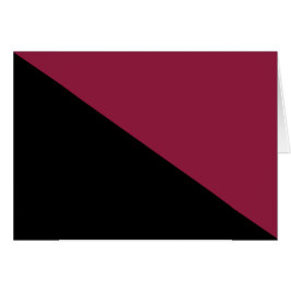 Blanka kort i färg (svart och berrytt)