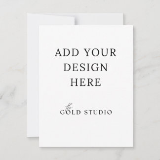 Blanka mall för djurutrymmeskort (4,25 x 5,5)