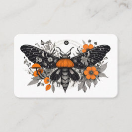 Blanka Moth Oracle-kort Visitkort