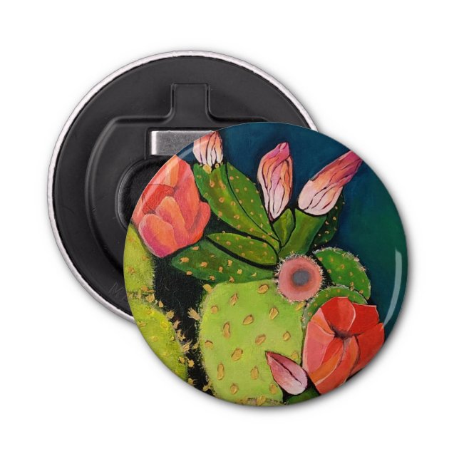 Blanka- och armknapp Öppnare magnet för flaska (Framsidan)