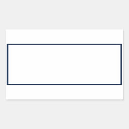 Blanka rektangulära etiketter för Spice burk marin