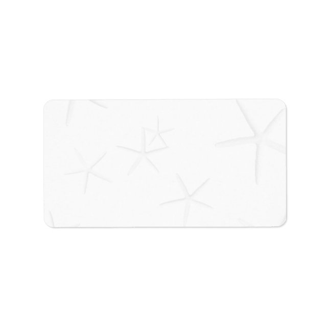 Blanka, Starfish-Adressetiketter Adressetikett (Framsidan)