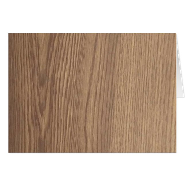 Blanka träbetskort hälsningskort (Framsidan Horizontal)