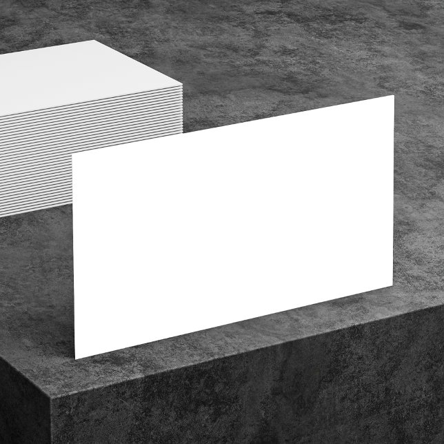 Blanka två vita Affärskort Visitkort (Skapare uppladdad)