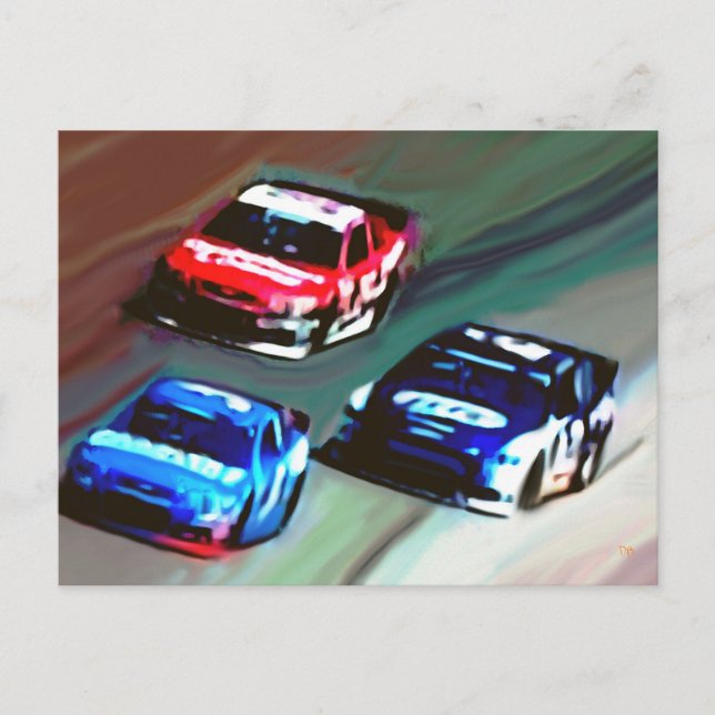 Blanka vykort för "Tävling Day" (Framsida)