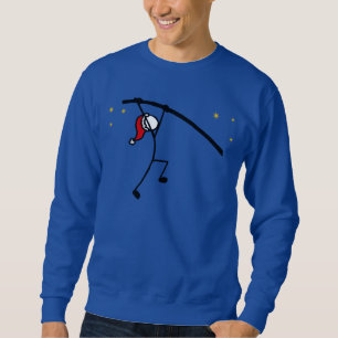 Blankad Jumper för jultomten jultomte med stift Sweatshirt