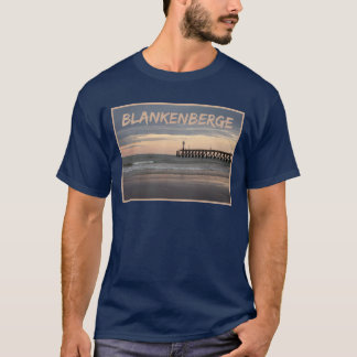 Blankenberge Sunset, Belgian Coast T-Shirt