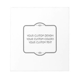 BLANKERA designen här - Anteckningsblock