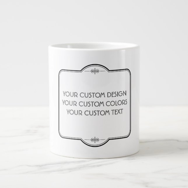 BLANKERA designen här - Jumbo Mugg (Framsidan)