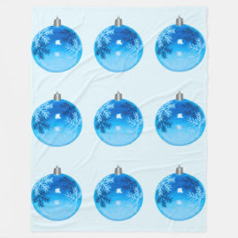 Blanket Blanket Blue Ornament Fleece