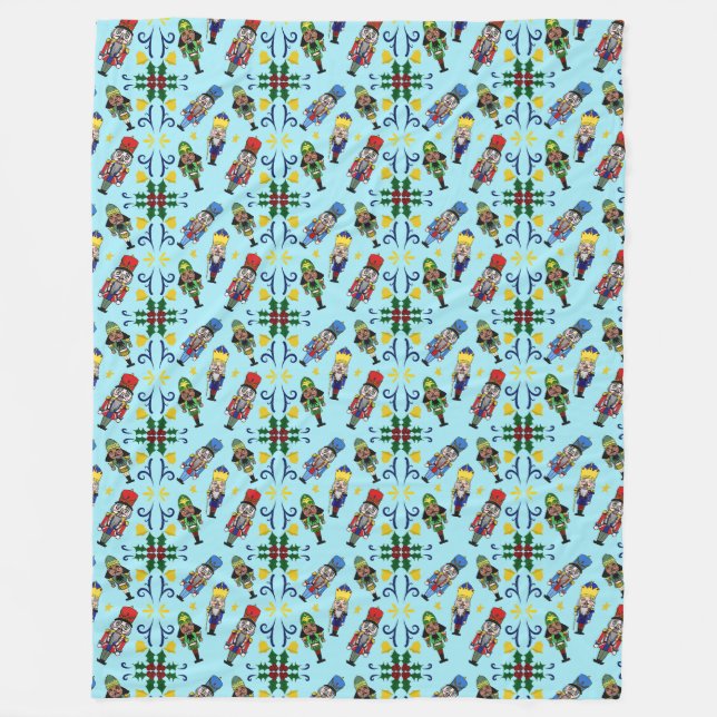 Blanket Blanket i julklackerflottan Fleecefilt (Framsidan)