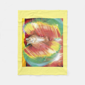 Blanket Cougar Mountain Lejon Home Decore Fleecefilt