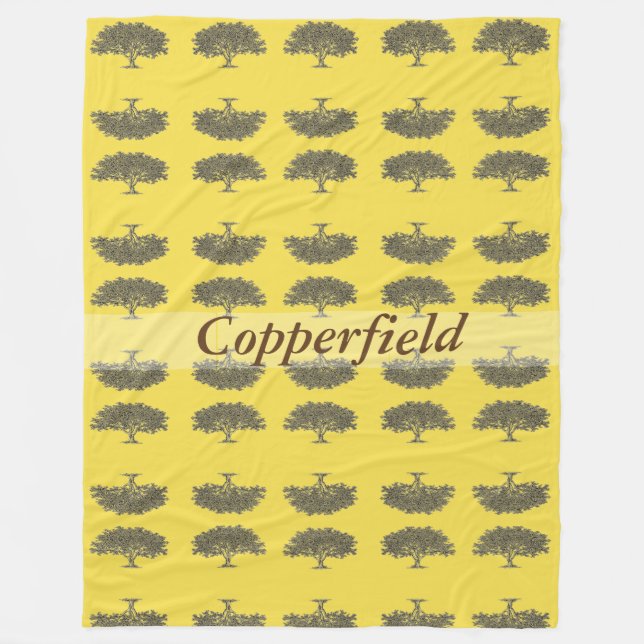 Blanket - Familjeordlista Fleecefilt (Framsidan)