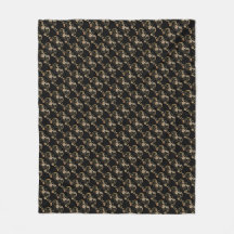 Blanket Fladdermus kinesisk symbol Fleece Blanket