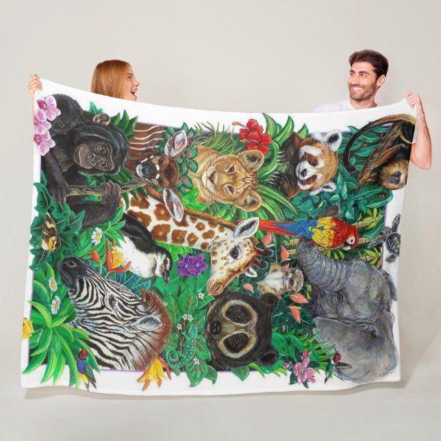 Blanket Fleecefilt (På plats)