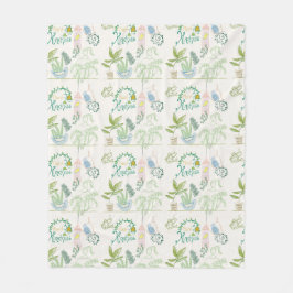 Blanket Gift för Friend Fleecefilt