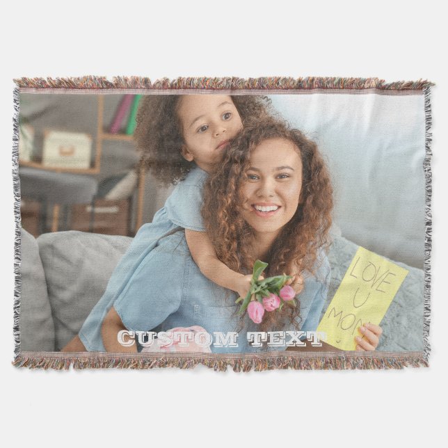 BLANKET GIFT FÖR MAMMA FILT (Framsidan)