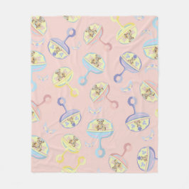 Blanket Jewelry Bear Rattle Fleecefilt