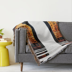 Blanket kastat för muslimsk bön filt