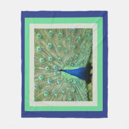 Blanket - Peacock Fleecefilt
