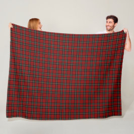 Blanket - Red Tartan Macferson Klan (L) Fleecefilt