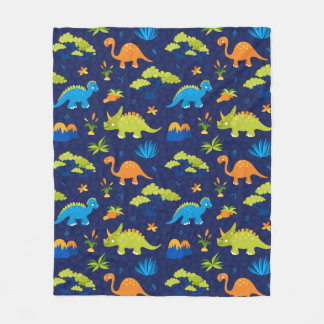 Blanketdinosaurier Fleecefilt