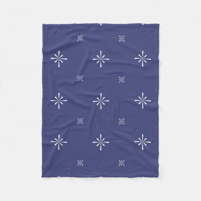 Blankett Blue Ull Small Blanket Fleecefilt (Framsidan)