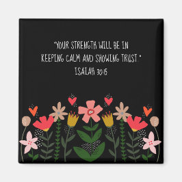 Blankett Fält svart Magnet