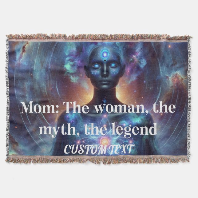 Blankett för anpassat namn för personlig filt (Framsidan)