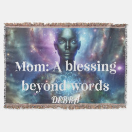 Blankett för anpassat namn för personlig filt