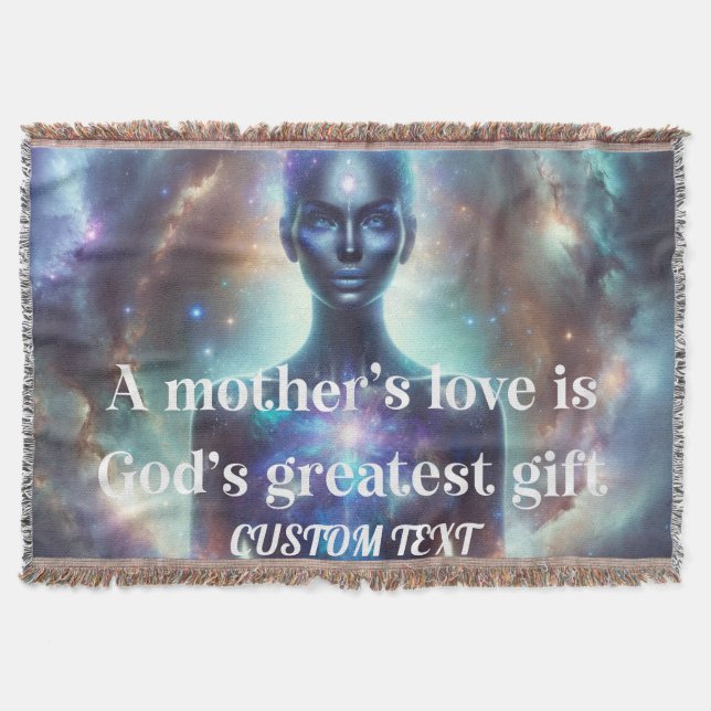 Blankett för anpassat namn för personlig filt (Framsidan)