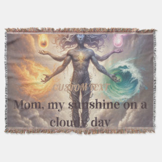 Blankett för anpassat namn för personlig filt