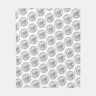 Blankett för anpassningsbarnas bildskärm med vit L Fleecefilt