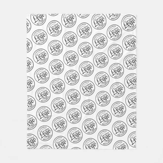 Blankett för anpassningsbarnas bildskärm med vit L Fleecefilt (Framsidan)