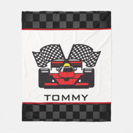 Blankett för automatisk Tävla av bildesign Fleecefilt