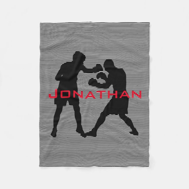 Blankett för Boxing Design Fleece (Framsidan)
