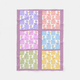 Blankett för design av flera Färg-kompilerade dock Fleecefilt