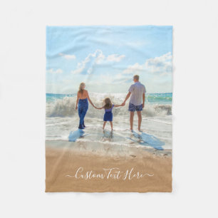 Blankett för fotot Baby med Anpassningsbar Fleecefilt