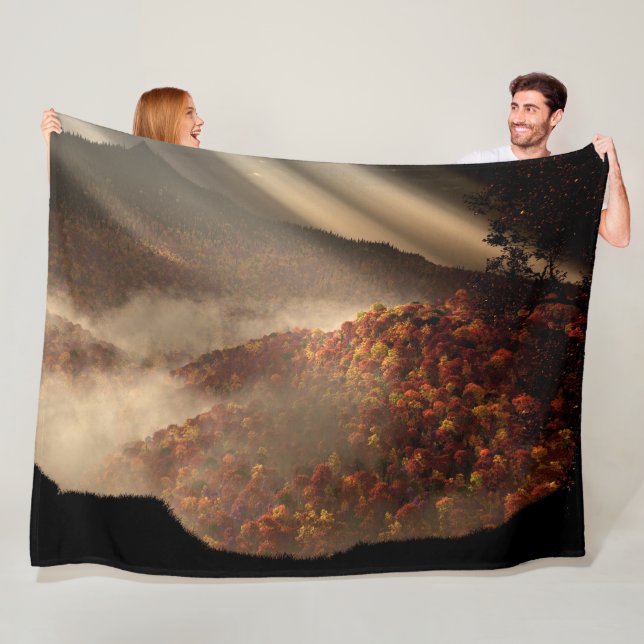 Blankett för höstförbise Fleece Blanket (På plats)