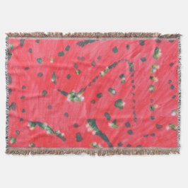 Blankett för kärlek-flödesprojektion mysfilt