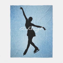 Blankett för Skattrottoarsket Figur Fleecefilt